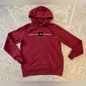 North Face Hooded Sweatshirt Ladies Sz S